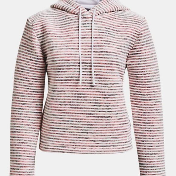 Under Armour Multicolor hoodie Women’s size L White Pink Blue Brand New - Picture 2 of 10